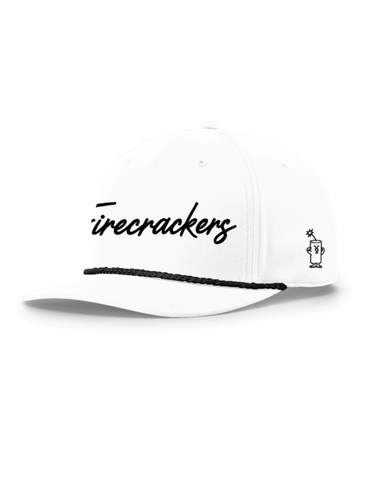 FC Script Rope Hat White