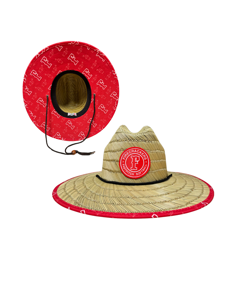 Straw Hat (Red)
