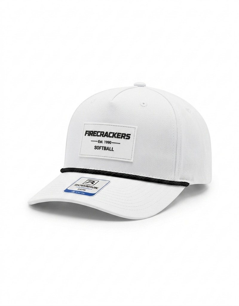 FC PVC Rope Hat White