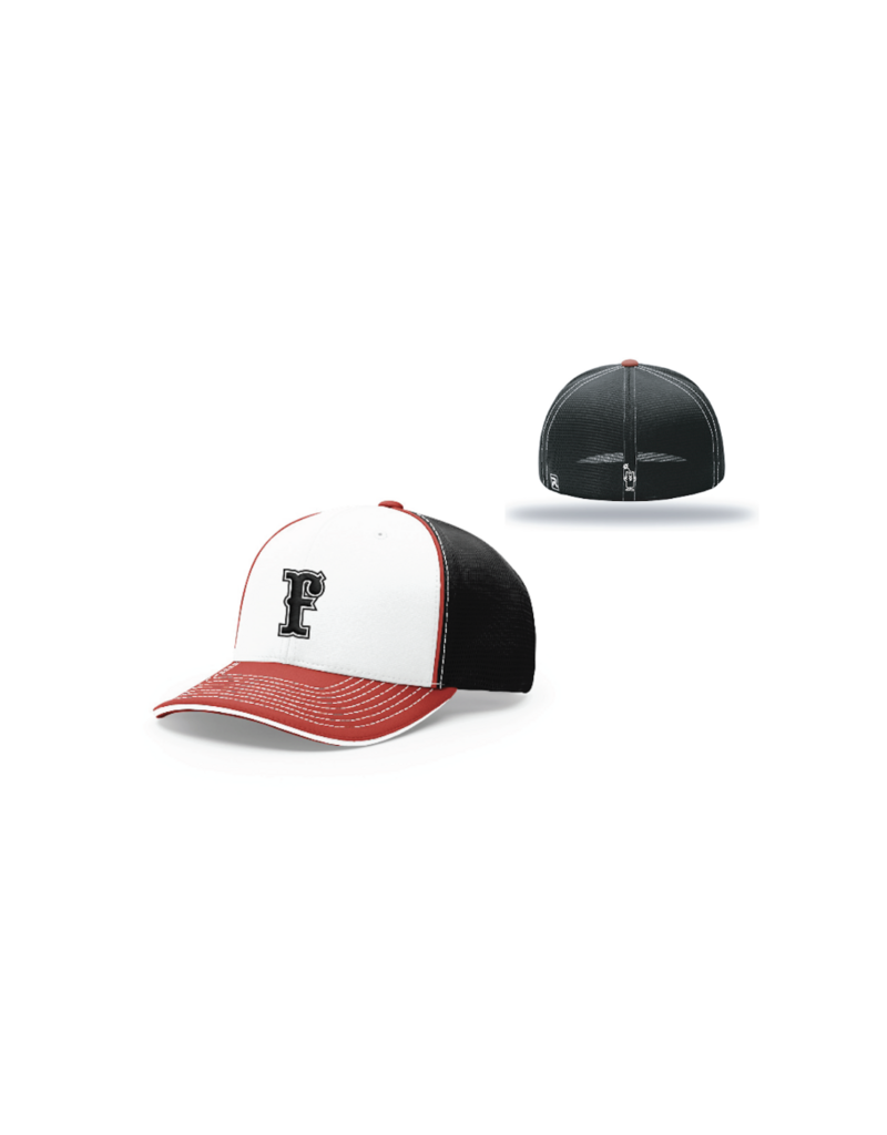 FC Trucker Fitted Hat (White/Black)