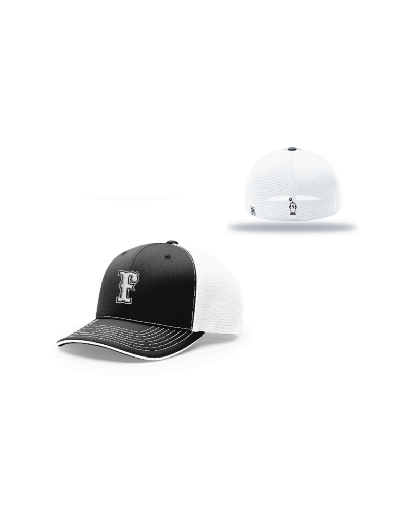 FC Trucker Fitted Hat (Black/White)