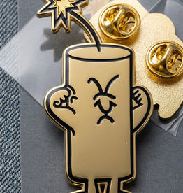 Gold FC Dude Trading Pin