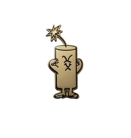 Gold FC Dude Trading Pin