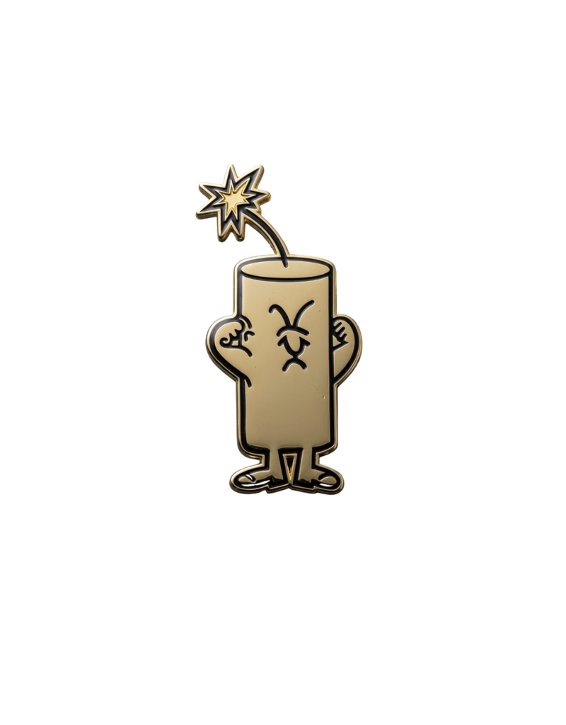 Gold FC Dude Trading Pin