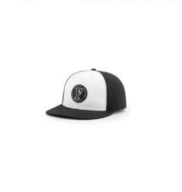 PVC Circle Patch Black/White/Black