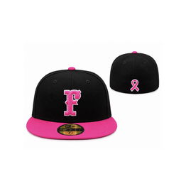 New Era Fitted Hat Black/Pink