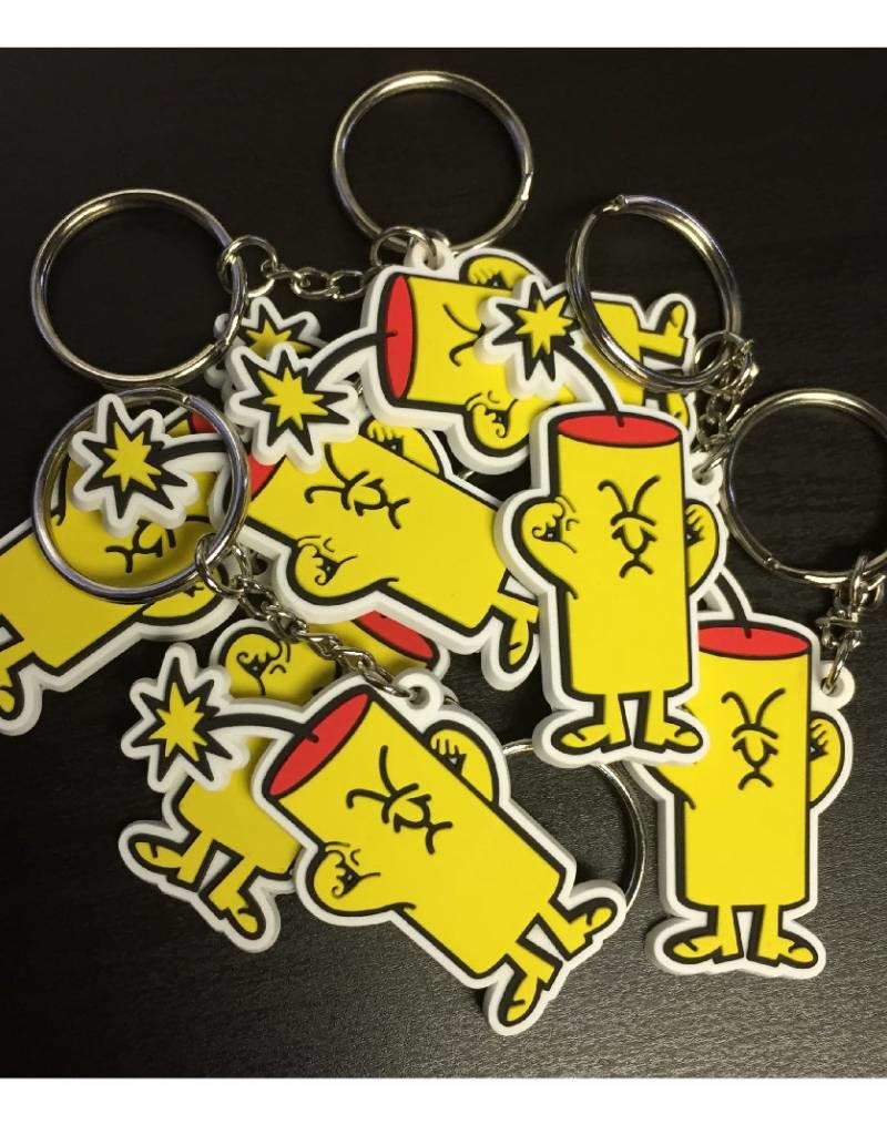 Firecracker Guy Key Chain