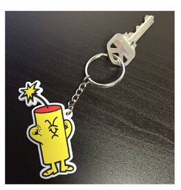 Firecracker Guy Key Chain