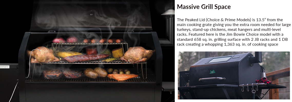 Green Mountain Grill Pellet Grill Space