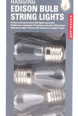 Kikkerland Edison Bulb String Lights