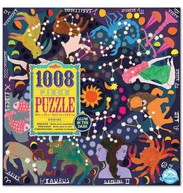 eeBoo Puzzle 1000 piece: Glow in the dark Zodiac