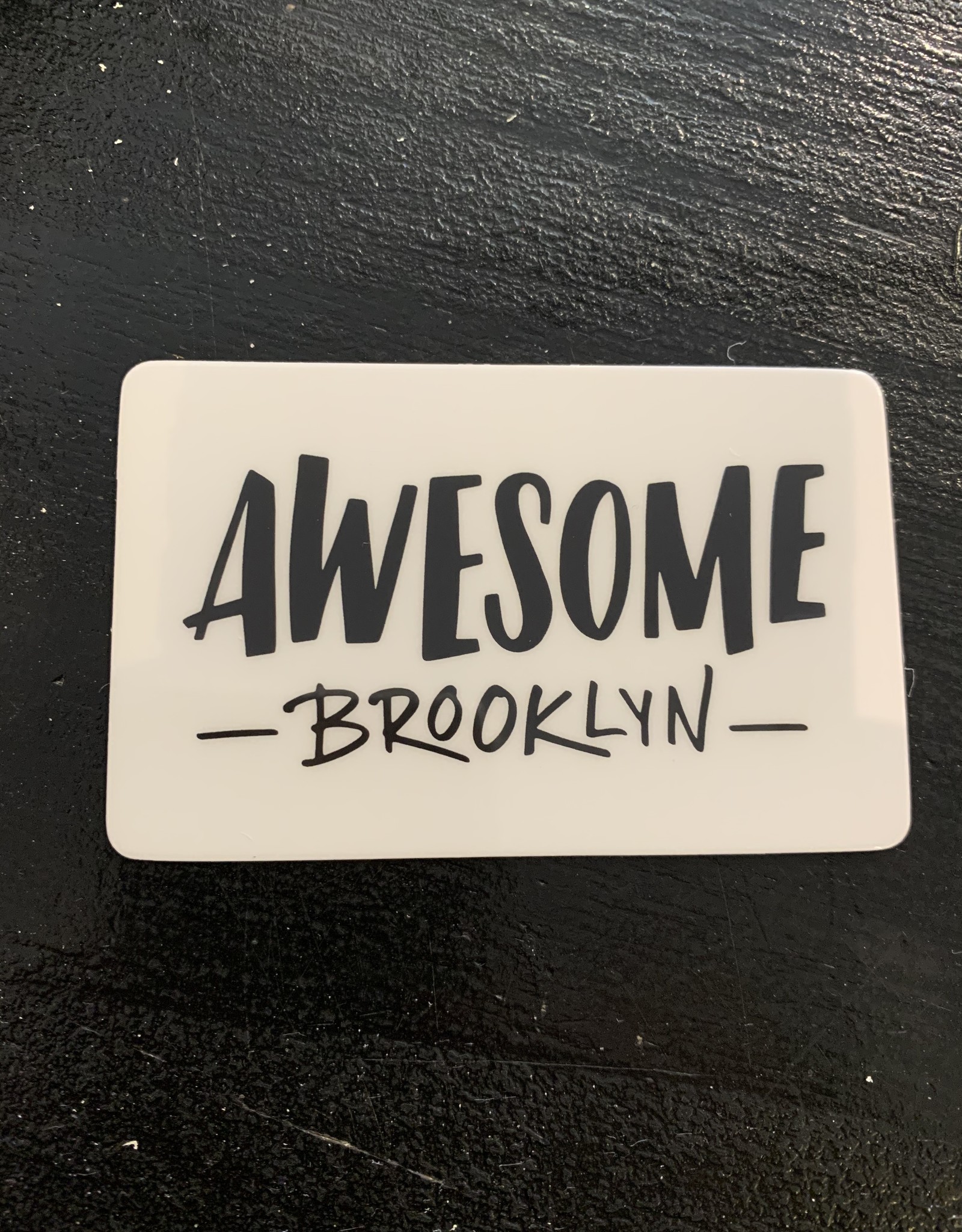 Awesome Brooklyn Gift Certificate