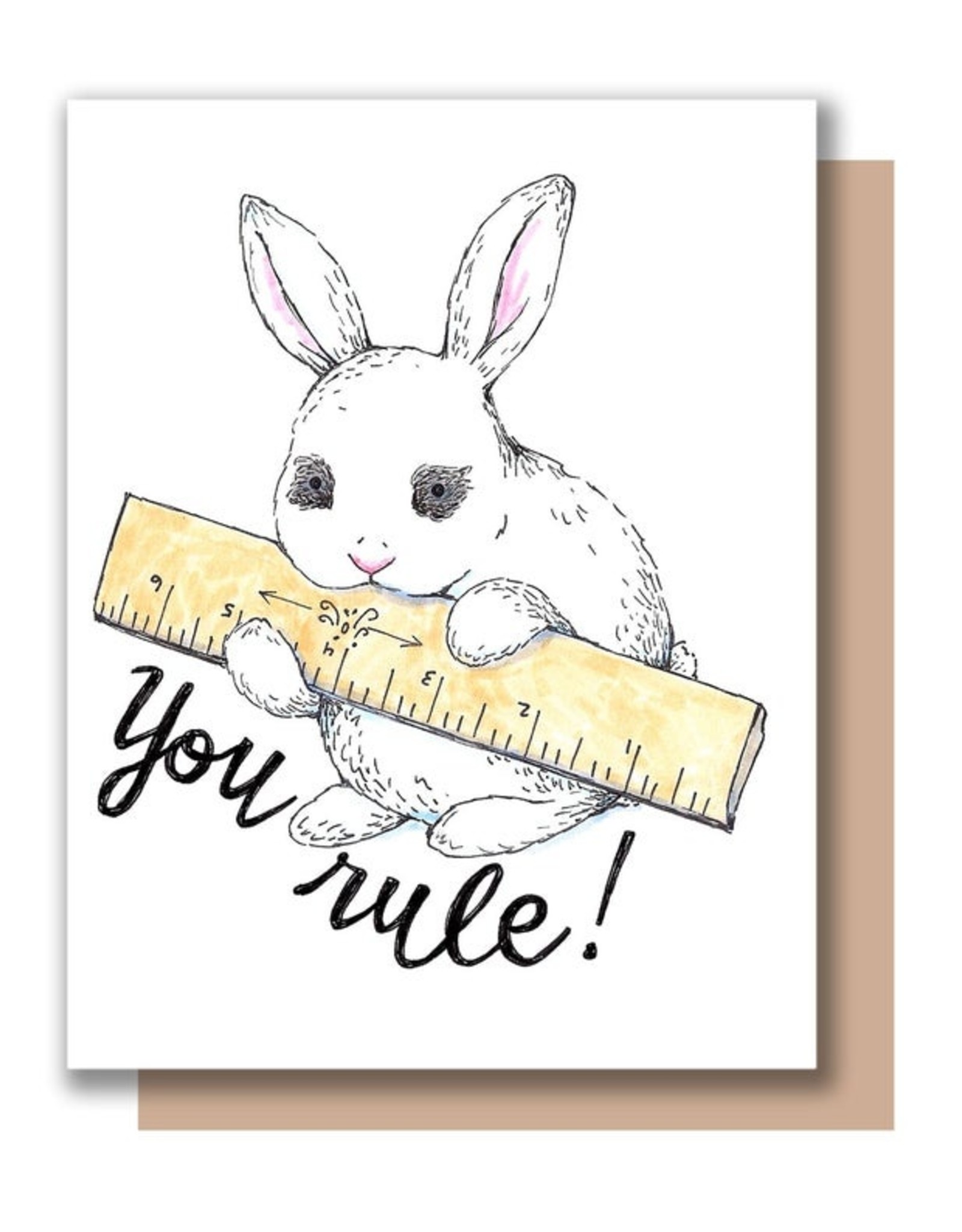 Paper Wilderness Card - Blank: You Rule!