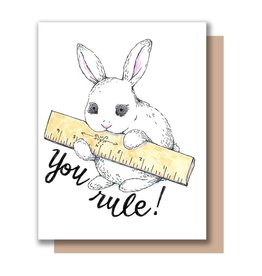 Paper Wilderness Card - Blank: You Rule!