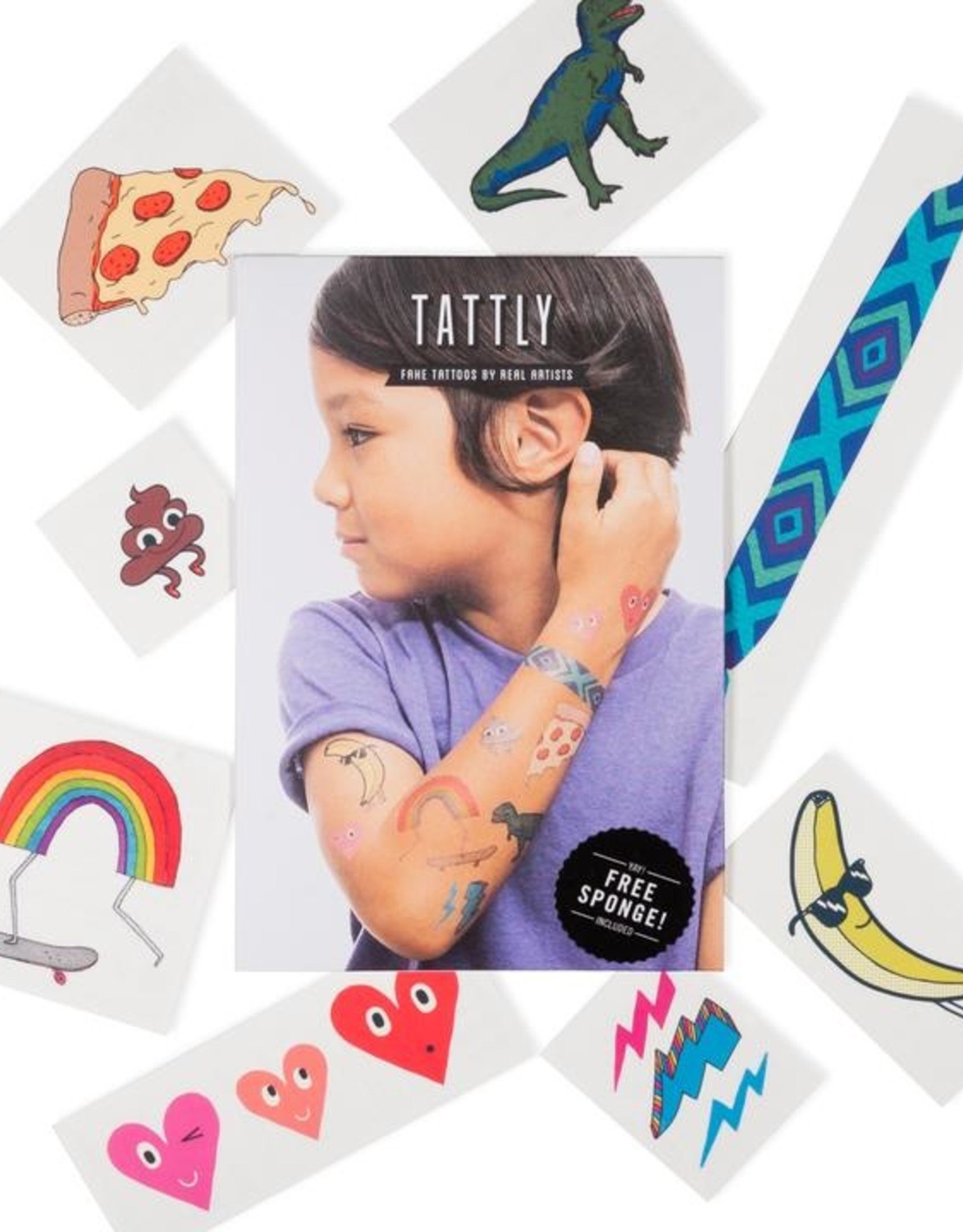 Tattly Tattoo Set - Kids Mix Three