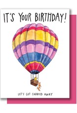 Paper Wilderness Card - Birthday: Carried Away Balloon
