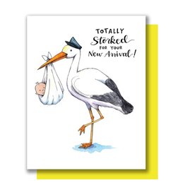 Paper Wilderness Card - Baby: Totally Storked