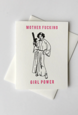 Steel Petal Press Card - Blank: Motherfucking Girl Power