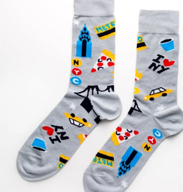 Yellow Owl Workshop Socks - Men's Crew: NYC