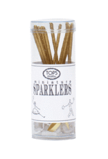 TOPS Malibu Sparklers Mini Gold (12)