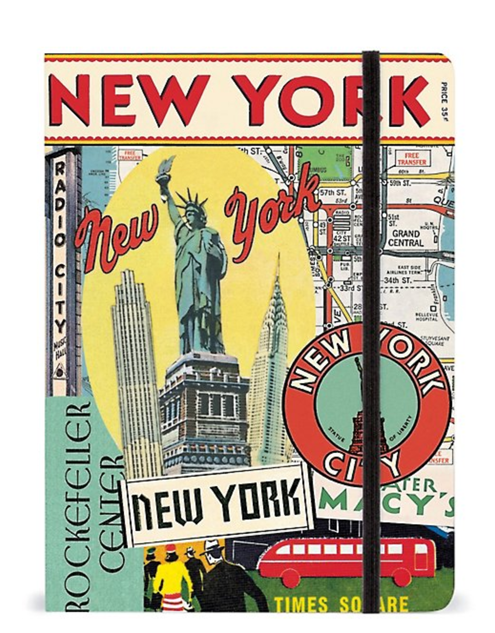 Cavallini Papers & Co. Vintage NYC notebook 6x8