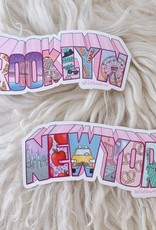Wildflower + Co New York Sticker