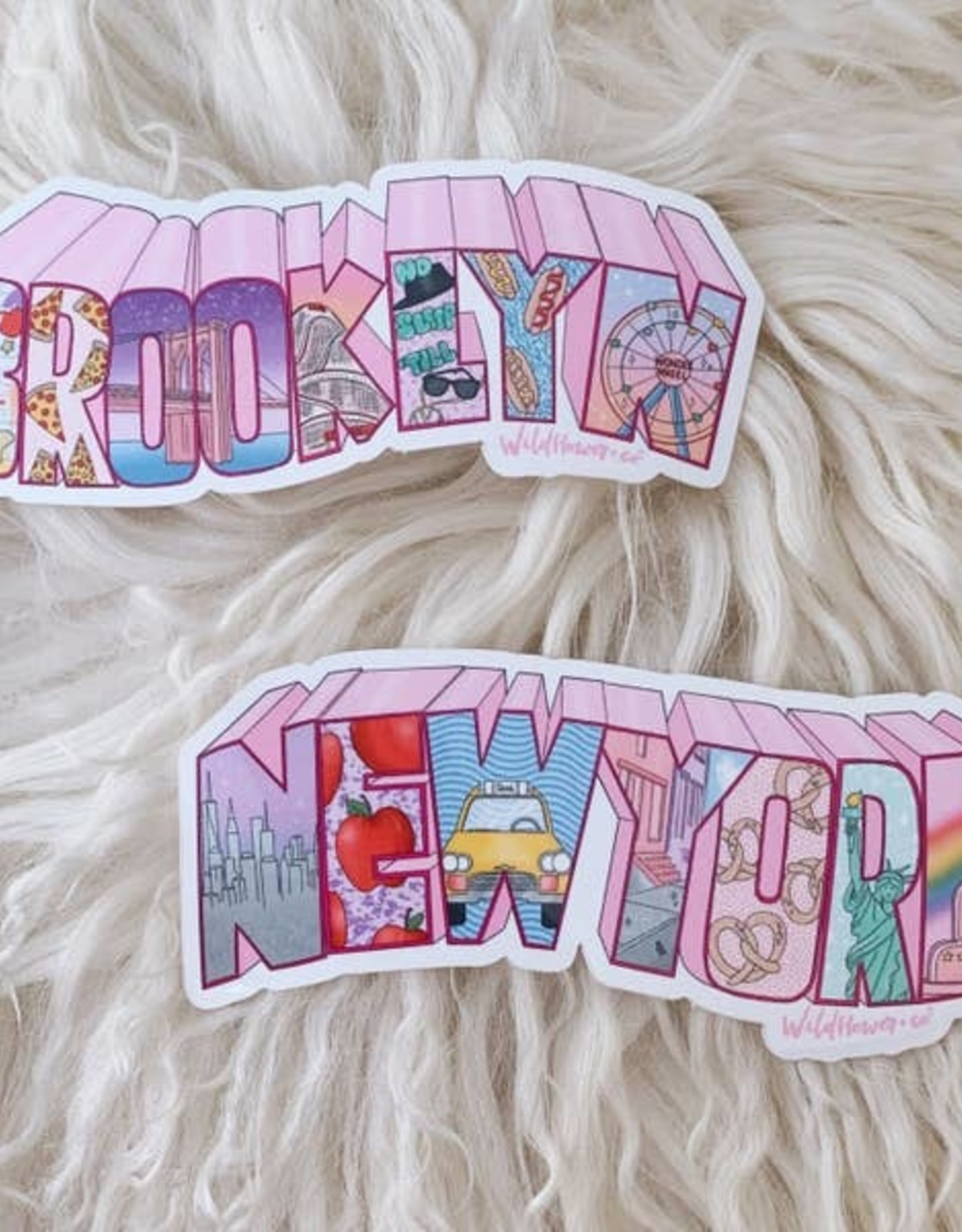 Wildflower + Co New York Sticker