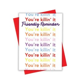 xou Card - Blank: Killing it