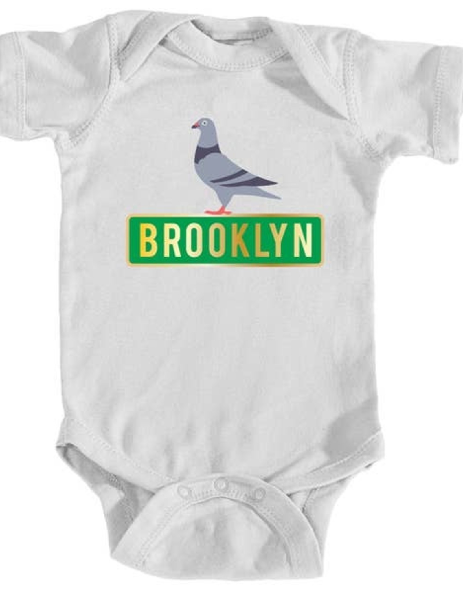Miniflexkids Onesie: Brooklyn Pigeon