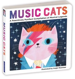 Chronicle Books Board Book: Music Cats
