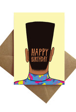 By Ms James Card - Birthday: Flat Top