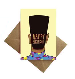 By Ms James Card - Birthday: Flat Top