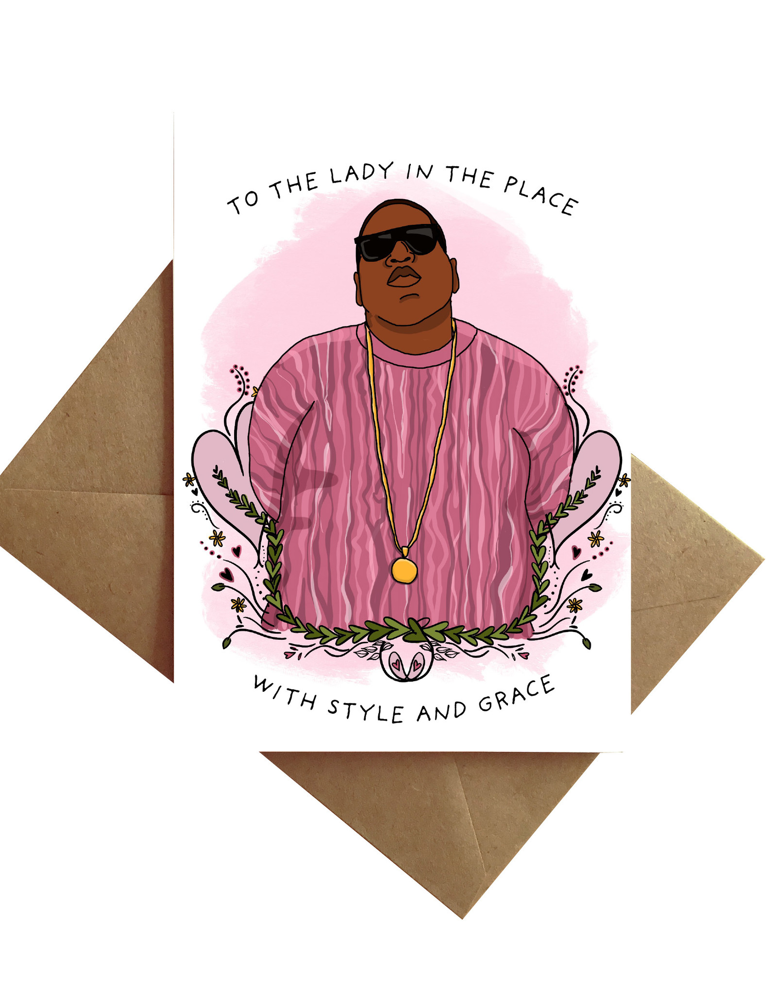 By Ms James Card - Blank: Biggie / Lady In The Place