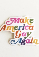 Ash & Chess Sticker: Make America Gay Again