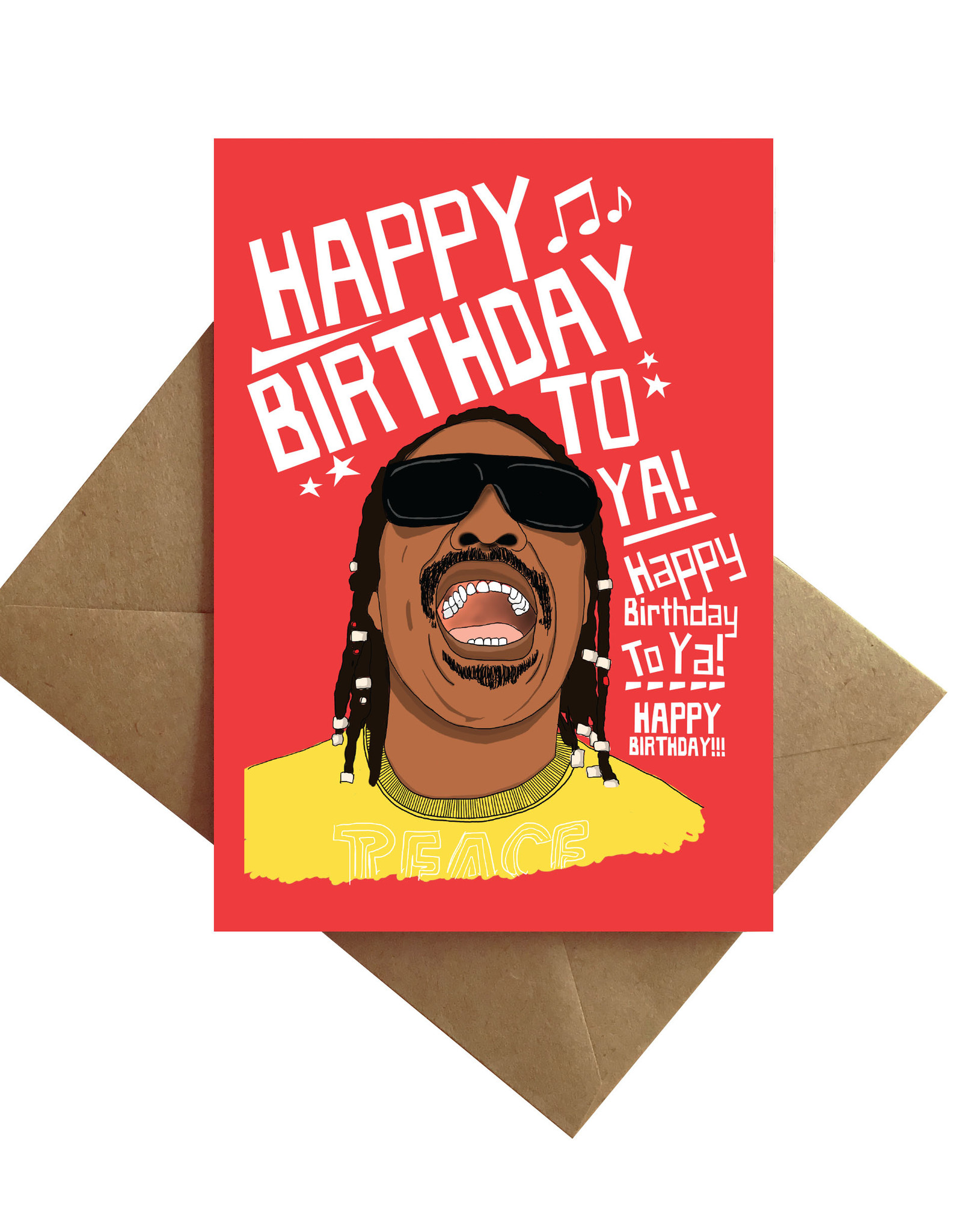 By Ms James Card - Birthday: Stevie Wonder