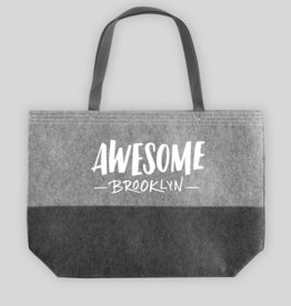 Awesome Brooklyn Tote: Awesome Brooklyn Felt