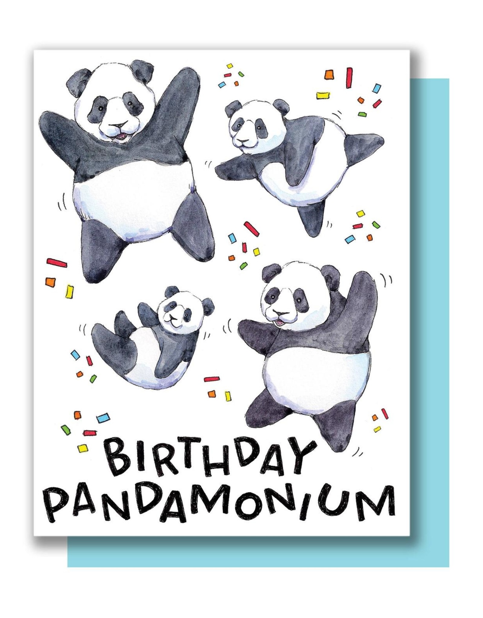 Paper Wilderness Card - Birthday: Pandamonium