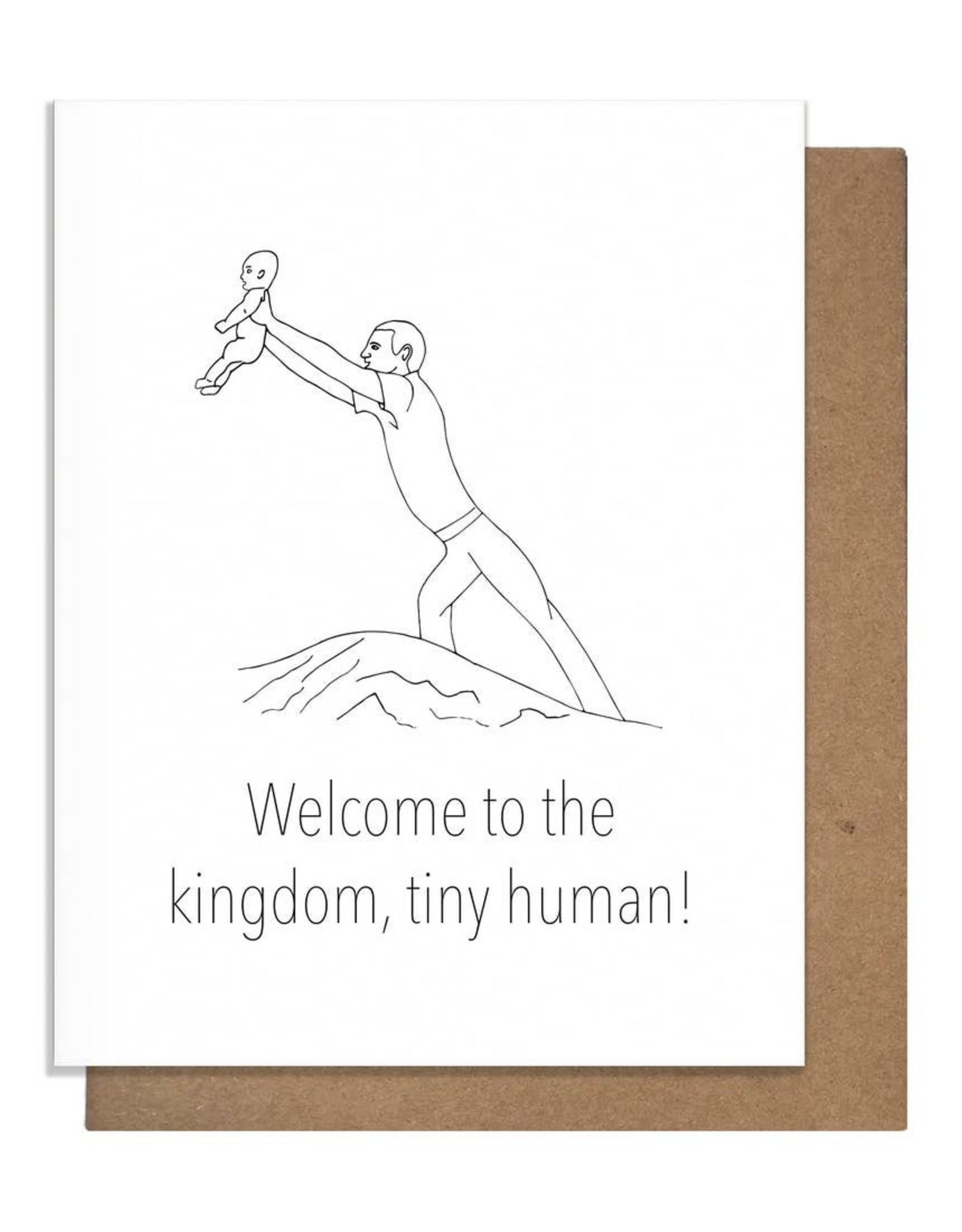 Matt Butler LLC dba Pretty Alright Goods Card - Baby: Welcome to the Kingdom