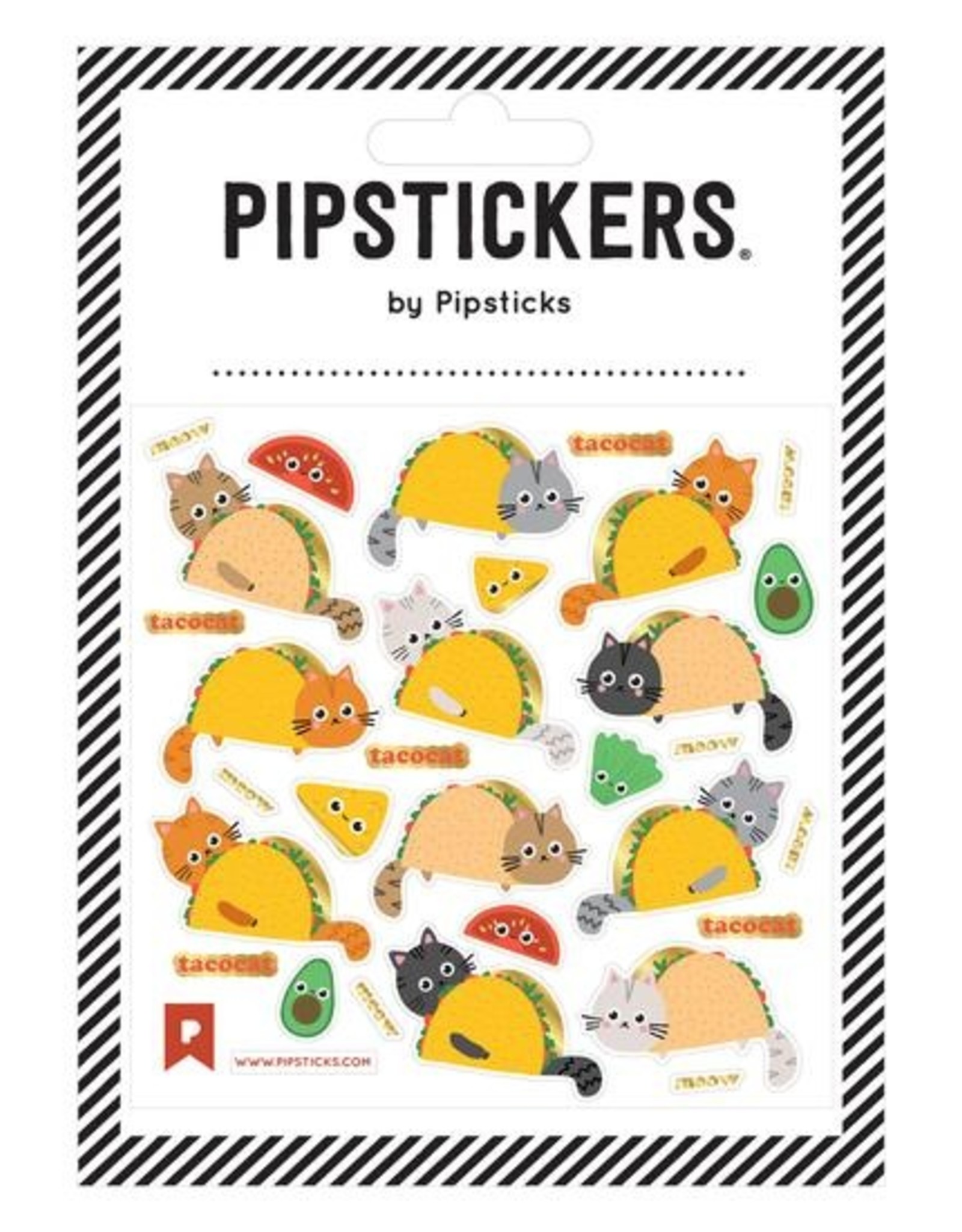Pipsticks Sticker Sheet (Square) -