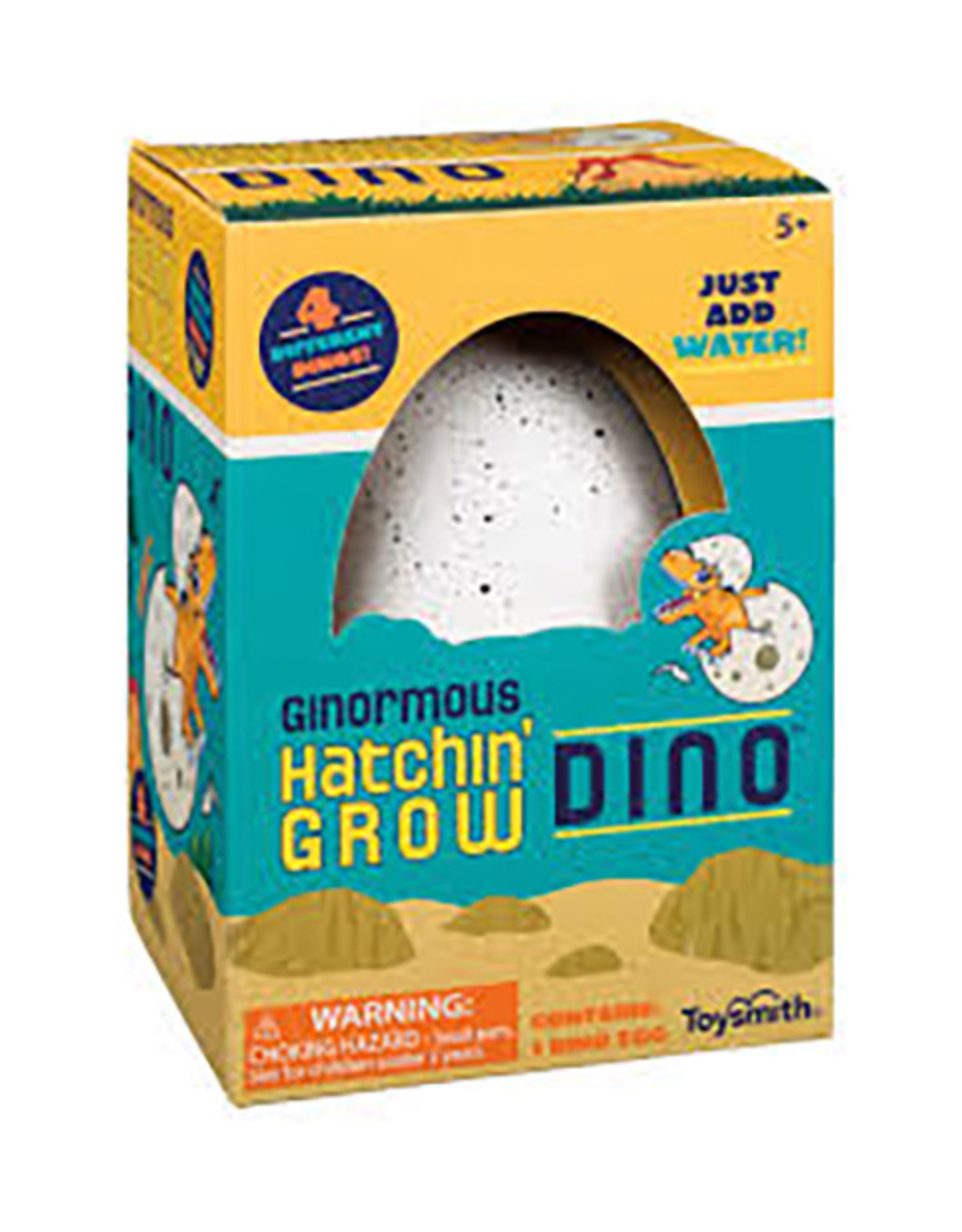 Toysmith Ginormous Hatchin' Grow Dino