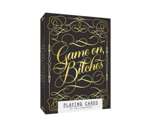 Chronicle Books Game On Bitches Playing Cards Chronicle Books Game On Bitches Playing Cards
