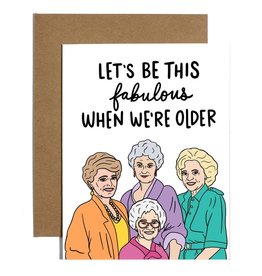 Brittany Paige Card - Blank: Golden Girls Fabulous