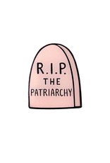 Brittany Paige Enamel Pin: RIP The Patriarchy
