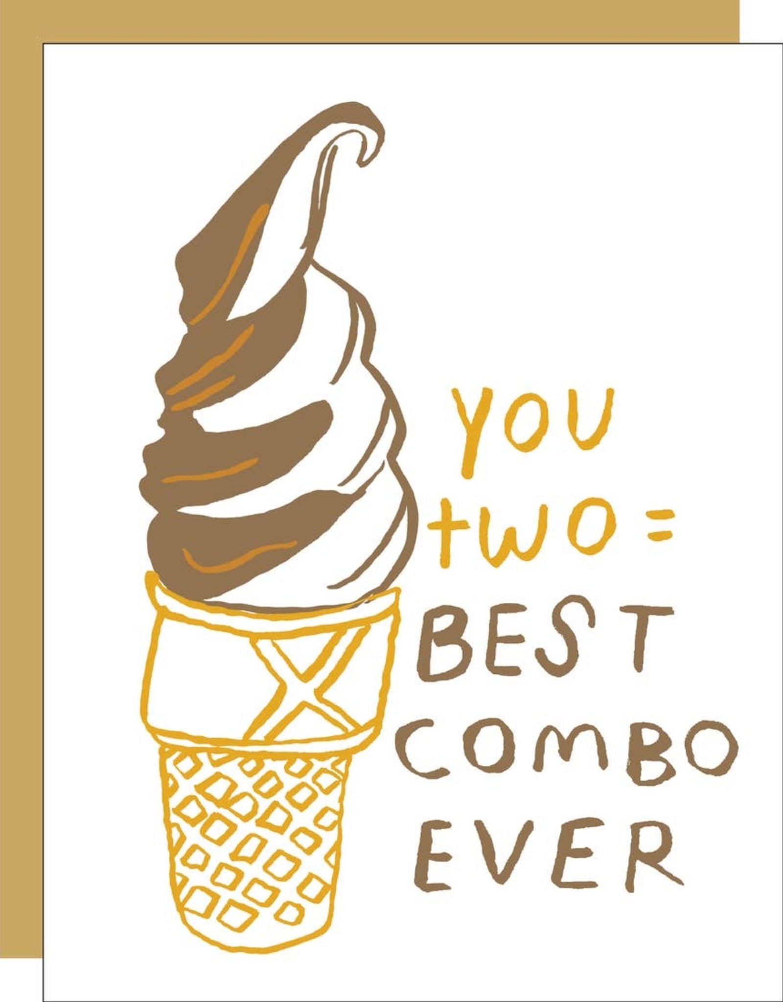 Egg Press Manufacturing Card - Love: You Two Best Combo
