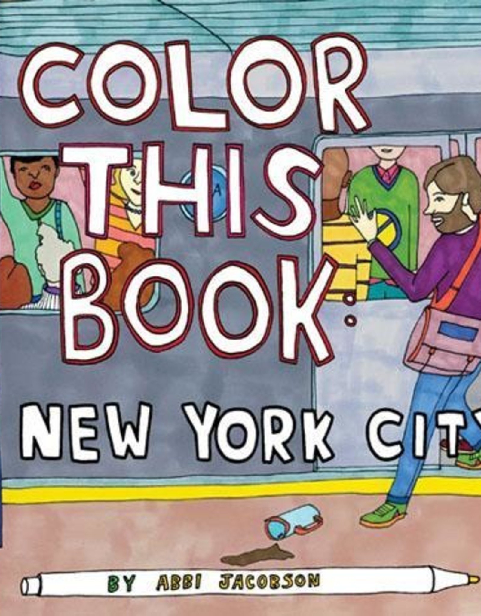 Chronicle Books New York Coloring Book