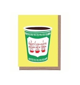 La Familia Green Boxed Cards - Holiday: NYC Christmas Coffee (8)