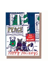 La Familia Green Card - Holiday: All Are Welcome Dogs