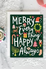 Idlewild Co. Boxed Cards - Holiday: Merry Happy Everything (8)