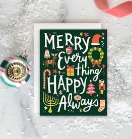 Idlewild Co. Boxed Cards - Holiday: Merry Happy Everything (8)