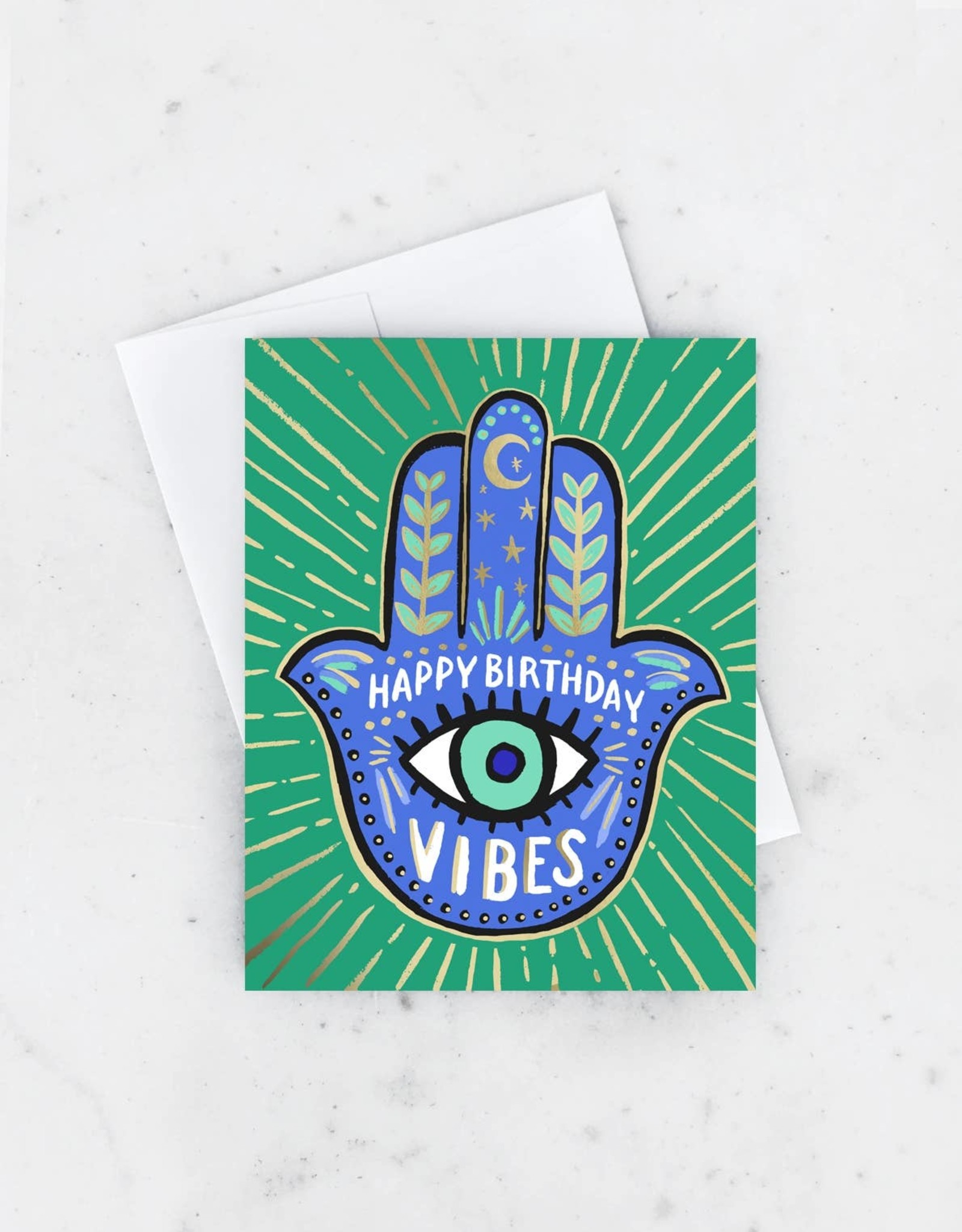 Idlewild Co. Card - Birthday: Hamsa Vibes